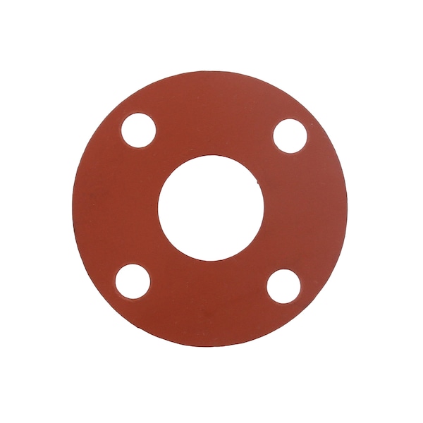 Jones Stephens 1-1/2in. Red Rubber Full Face Gasket G51015 - main